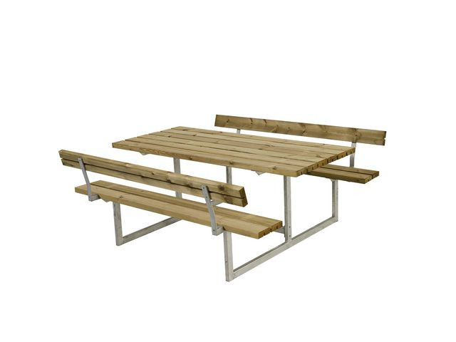BildeBänkset Basic m/2 ryggstöd tryckimpr