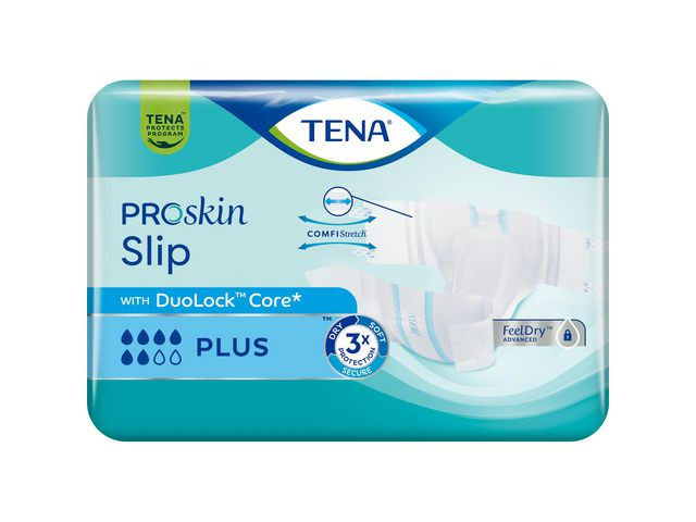 BildeInkoskydd TENA Slip Plus L 30/fp