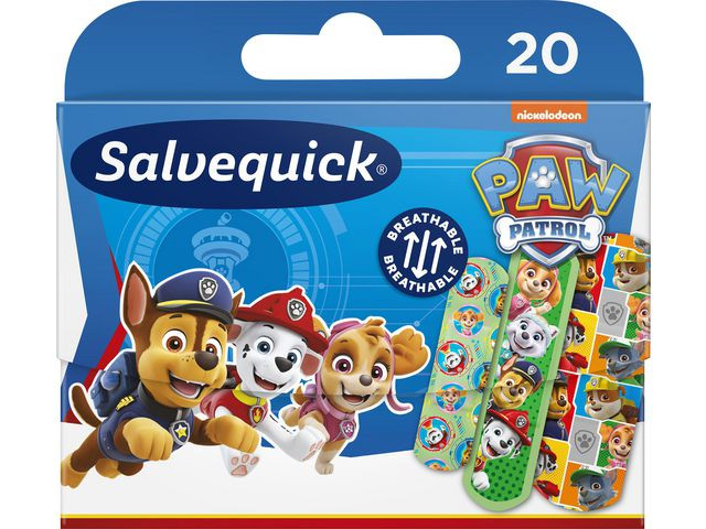 BildePlåster SALVEQUICK Paw Patrol 20/fp