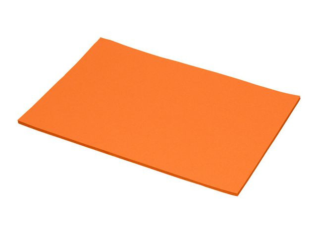 BildeDekorationskartong A4 orange