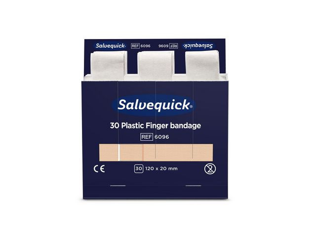 BildePlåster SALVEQUICK refill lång 30/fp