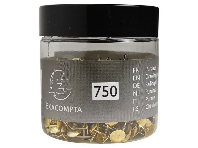 BildeHäftstift EXACOMPTA mässing 750/fp