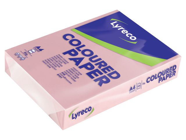 BildeKop.ppr LYRECO A4 80g oh rosa 500/fp