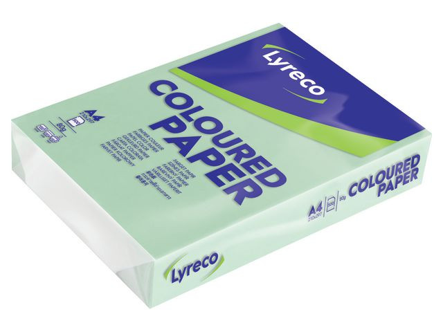 BildeKop.ppr LYRECO A4 80g oh grönt 500/fp