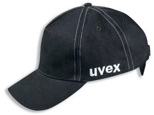 BildeStötskyddskeps UVEX U-cap svart 55-59cm