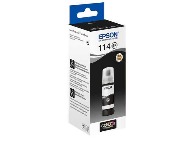 BildeEpson 114 BK (svart) blekkflaske 70 ml