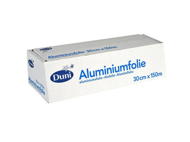 BildeAluminiumfolie DUNI box 30cmx150m