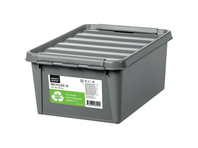 BildeFörvaringslåda SmartStore grå 14L