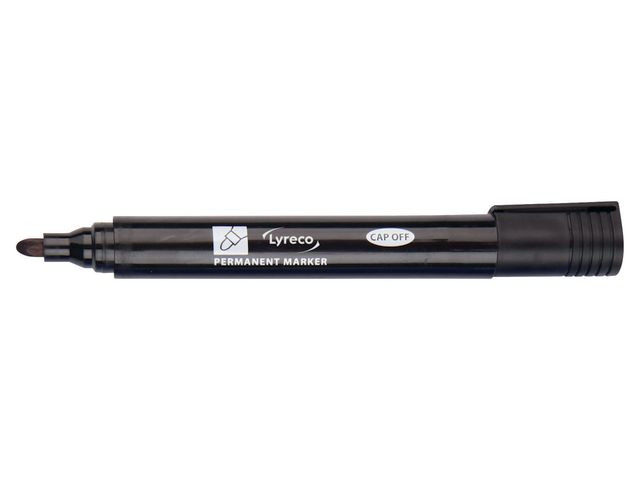 BildeMärkpenna LYRECO 1,5mm rund svart