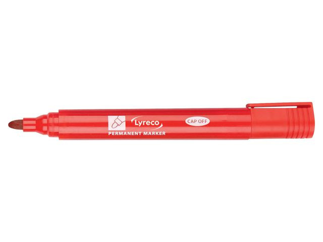 BildeMärkpenna LYRECO 1,5mm rund röd