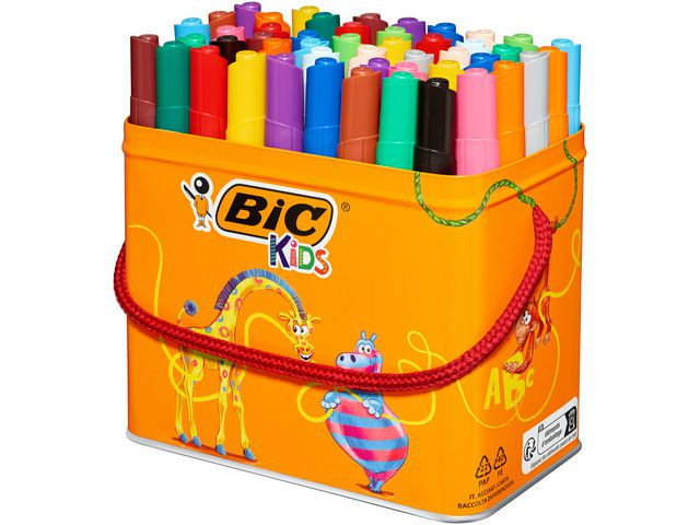 BildeFiberpenna BIC Kids Visacolor XL 48/fp