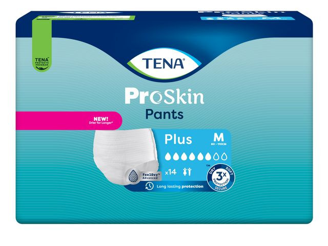 BildeInkoskydd TENA Pants Plus M 14/fp