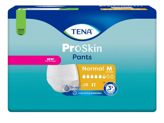 BildeInkoskydd TENA Pants Normal M 18/fp