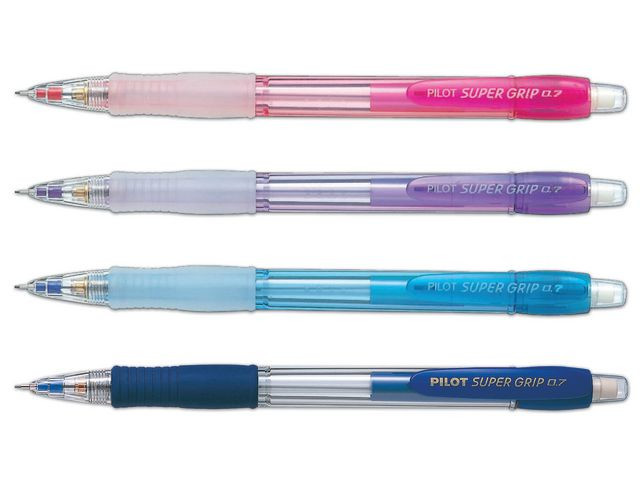 BildeStiftpenna PILOT Supergrip 0,7mm lila