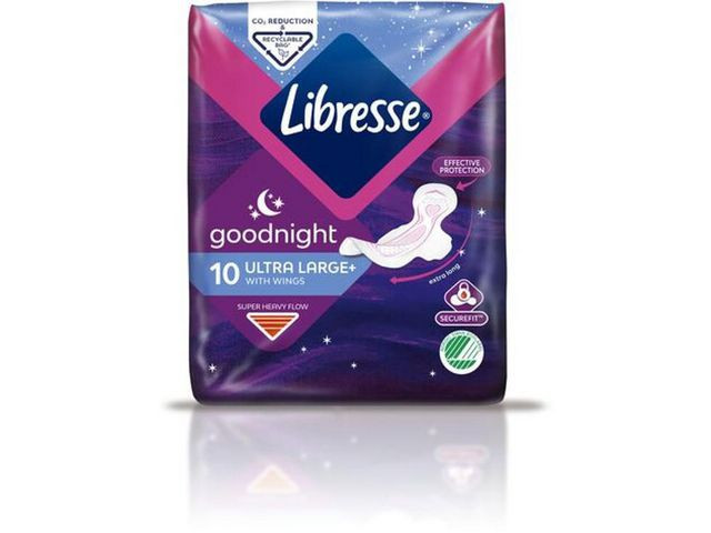 BildeBinda LIBRESSE Ultra Large+ Wings 10/fp