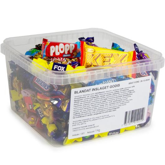 BildeGodis Godisblandning inslaget 1kg