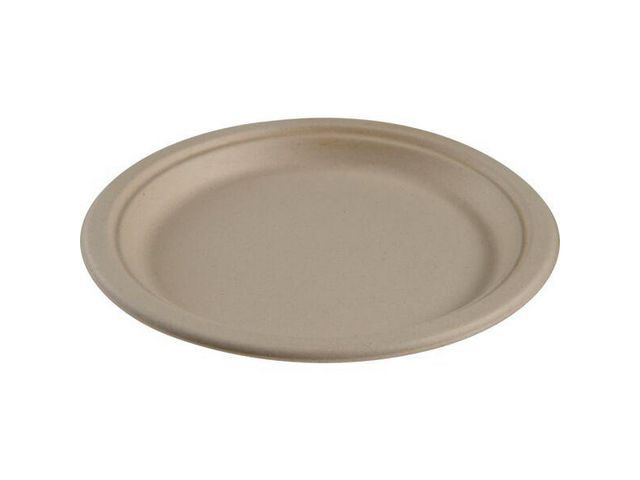 BildeTallrik Miljö Bagasse 23 cm 50/fp
