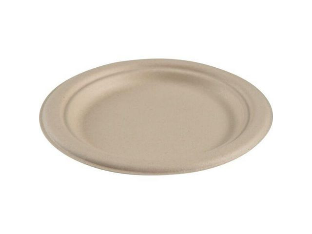BildeTallrik Miljö Bagasse 18 cm 50/fp