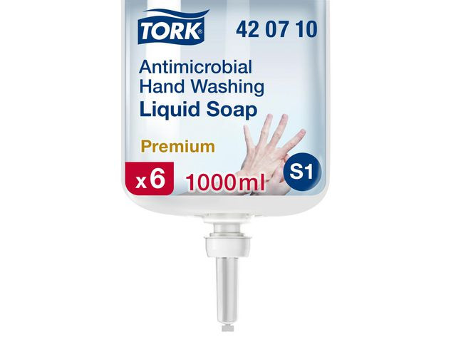 BildeTvål TORK S1 Antimikrobiell Flyt. 1L
