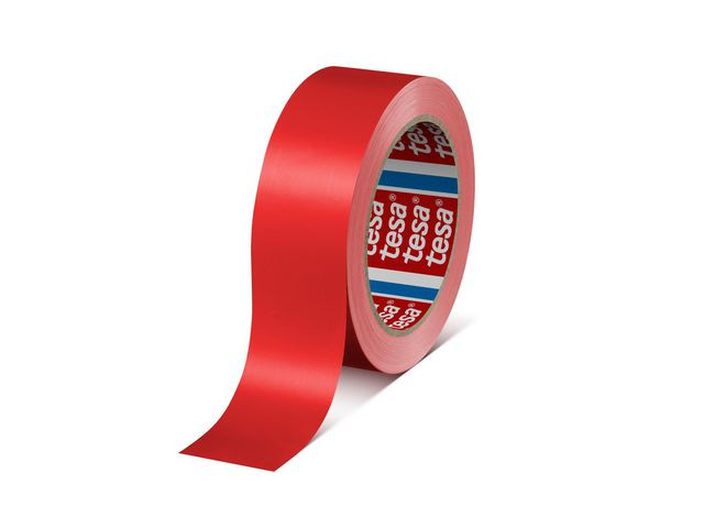 BildeFörslutningstejp TESA PVC 9mmx60m röd