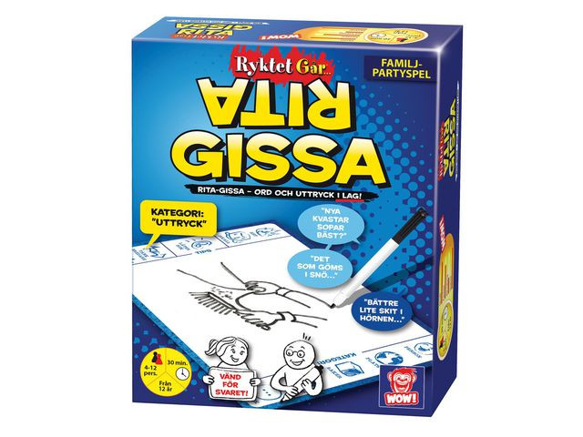 BildeSpel Ryktet Går Rita Gissa