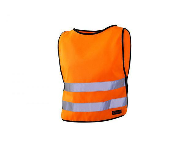 BildeReflexväst Kardborre axel S Orange