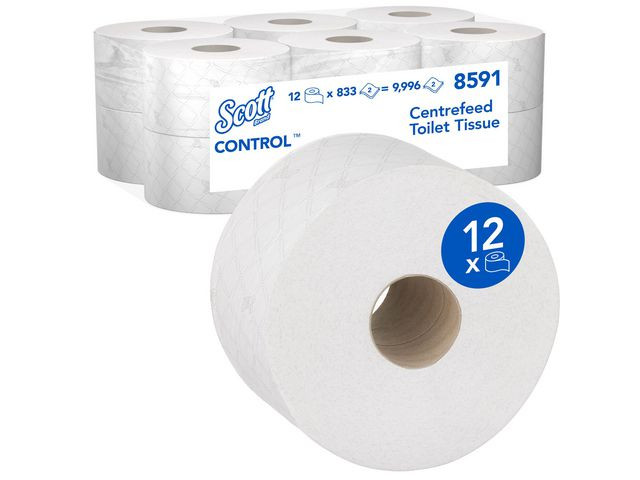 BildeToalettpapper SCOTT 2-lag 12/fp