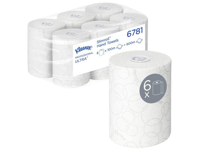 BildeHandduk KLEENEX Ultra Slimroll 6/fp