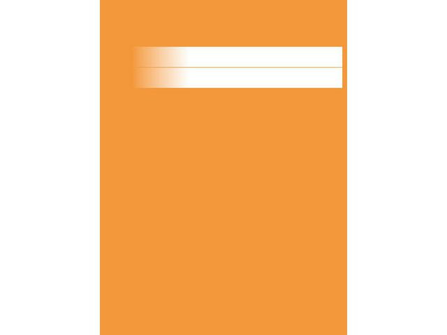 BildeSkrivhäfte A5 olinjerat orange