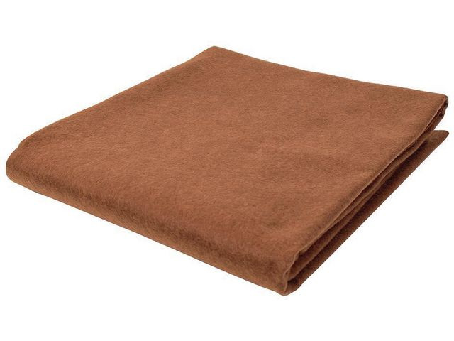 BildeDekorationsfilt 90cmx1m brun
