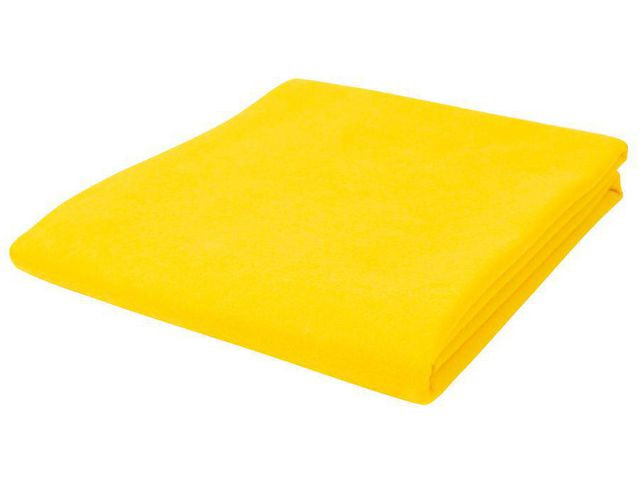 BildeDekorationsfilt 90cmx1m gul