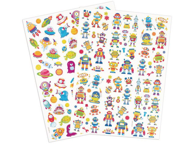 BildeStickers robotar och rymdfigurer 154/fp
