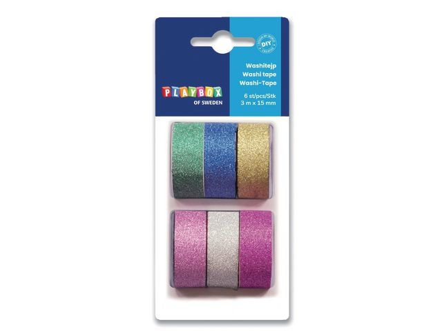BildeWashitape glitter 6/fp
