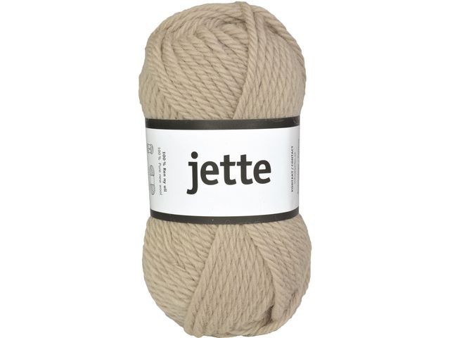 BildeUllgarn Jette 50g beige