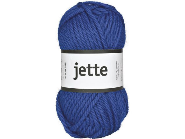 BildeUllgarn Jette 50g blå