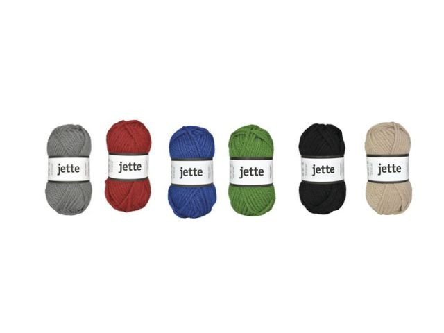 BildeUllgarn Jette 50g grå