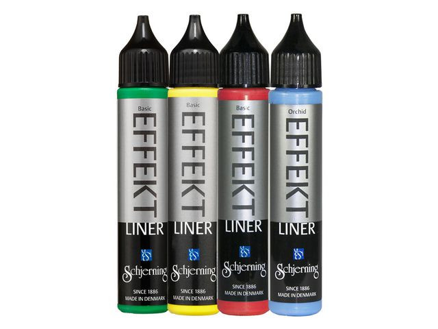 BildeEffektliner basfärg 4x28 ml 4/fp