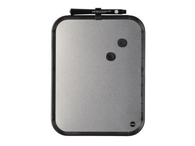 BildeWhiteboard BI-OFFICE 22x28cm silver