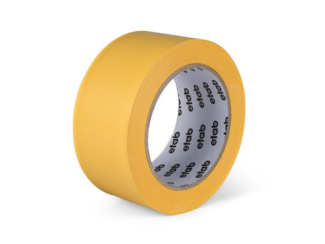 BildeSkyddstejp ETAB PVC 50mmx33m gul