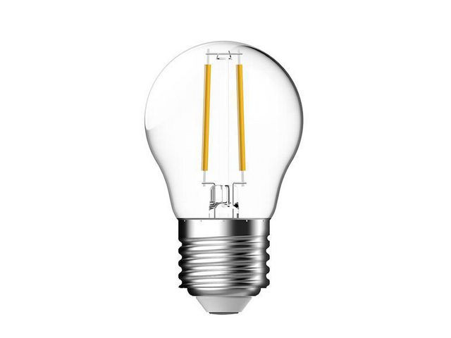 BildeLED-lampa Klot E27 230V Klar 25W