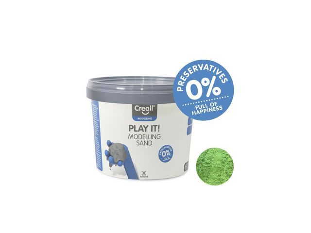 BildeLeksand CREALL grön 750g