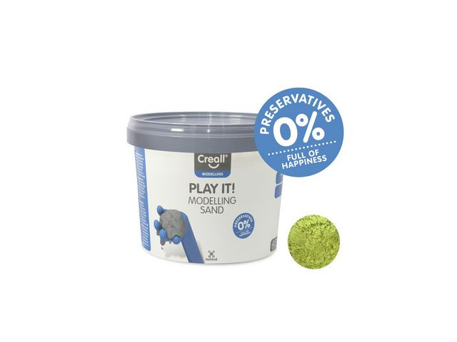 BildeLeksand CREALL gul 750g