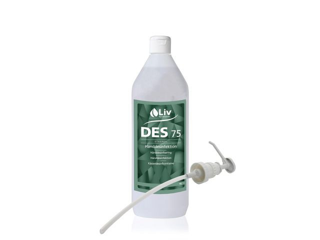 BildeHanddesinfektion LIV Des75 med pump 1L