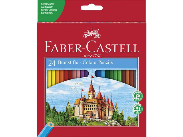 BildeFärgpenna Faber Castell Slott 24/fp