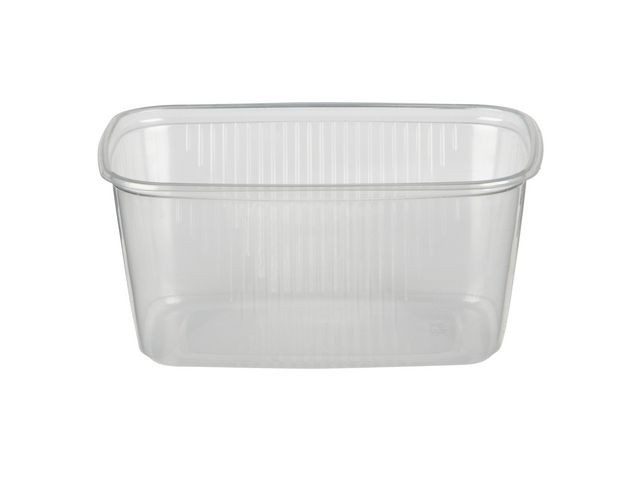 BildeBägare Rektangulär PP 250 ml 100/fp