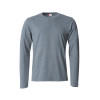 T-shirt LÄ CLIQUE 029033 gråmel L
