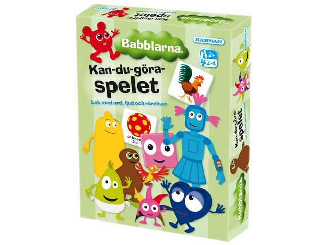 BildeSpel Babblarna Kan-du-göra 2år