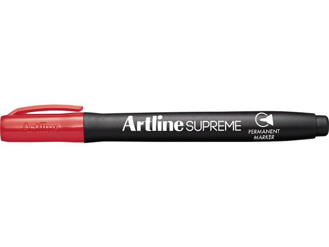 BildeMärkpenna ARTLINE Supreme rund 1mm röd