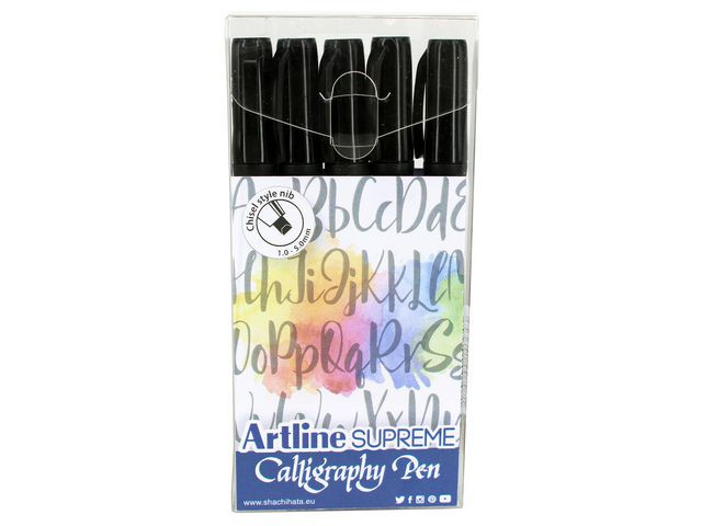 BildeKalligrafiset ARTLINE Supreme svart 5/fp