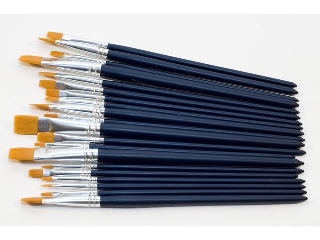 BildePenselset syntet 7/fp